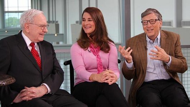 Make billions, then give it away: Gates, Buffett talk philanthropy