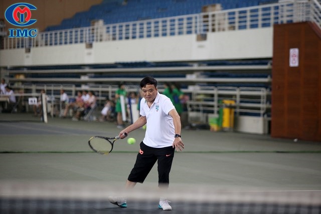 IMC – Nhà tài trợ bạc giải Tennis Thực phẩm chức năng vì sức khỏe cộng đồng