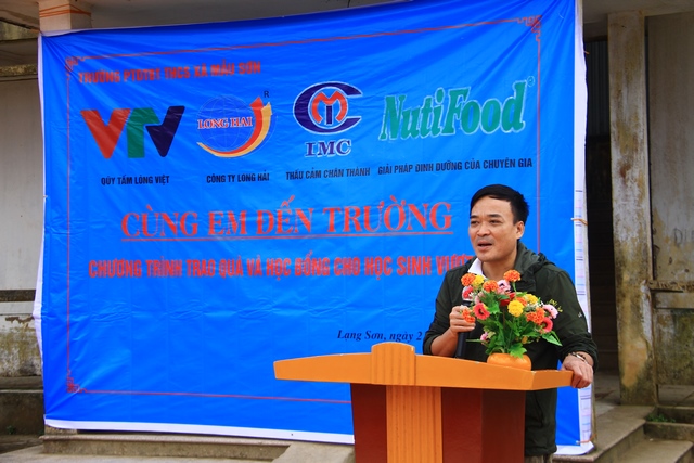 IMC- “Xuan den truong” program for pupils in Mau Son secondary school,