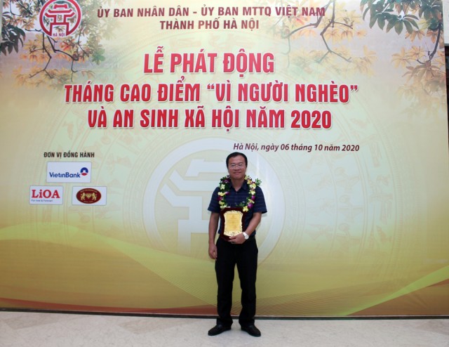 IMC nhận bằng khen “Tích cực tham gia ủng hộ an sinh xã hội năm 2020”