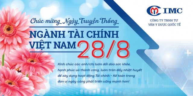 IMC Chúc mừng Ngày Truyền Thống Ngành Tài Chính Việt Nam