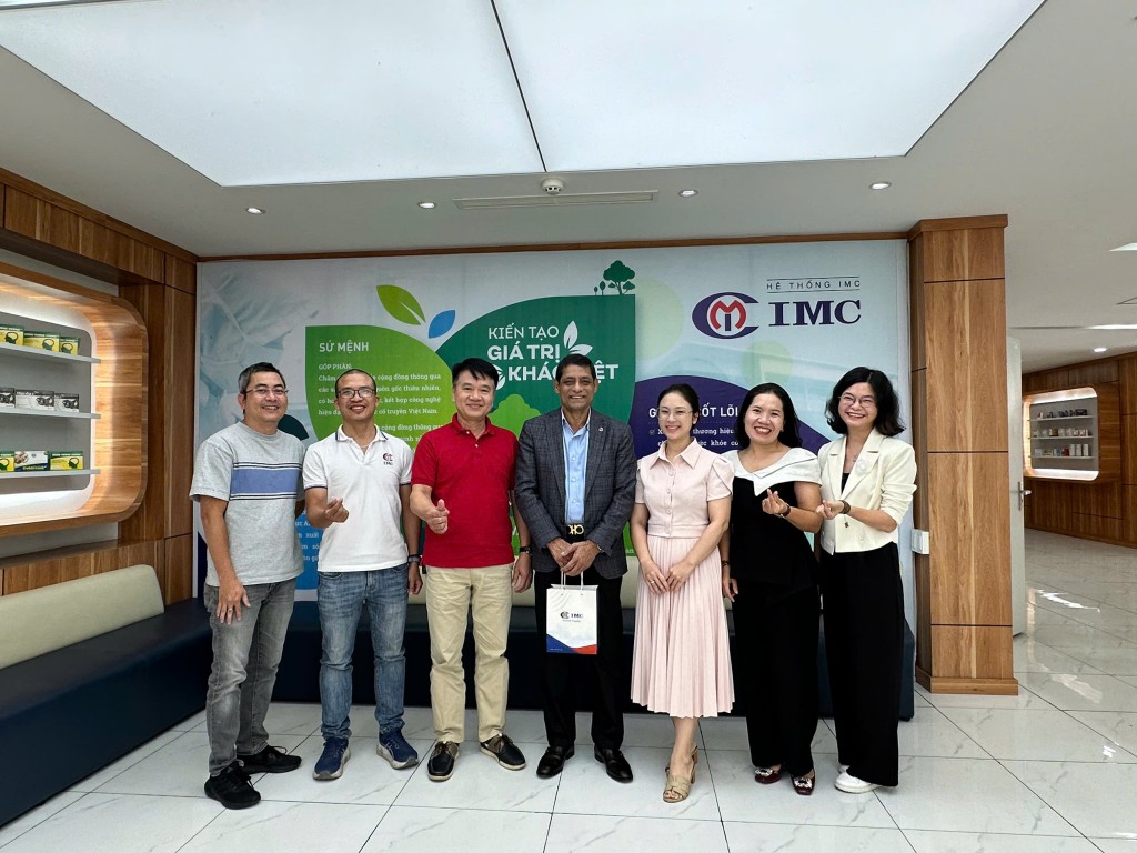 Toothpaste production cooperation IMC, Gia Phuoc company and Ninon Corporation