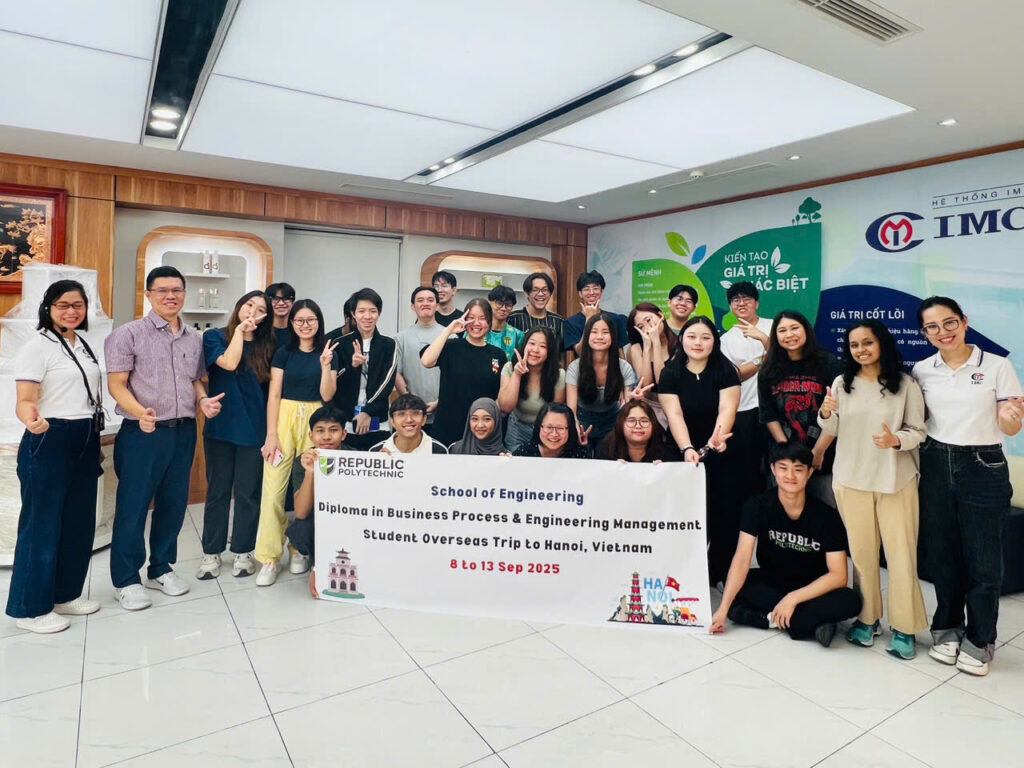 IMC Vietnam Factory Tour | Republic Polytechnic Singapore Students Explore GMP Manufacturing