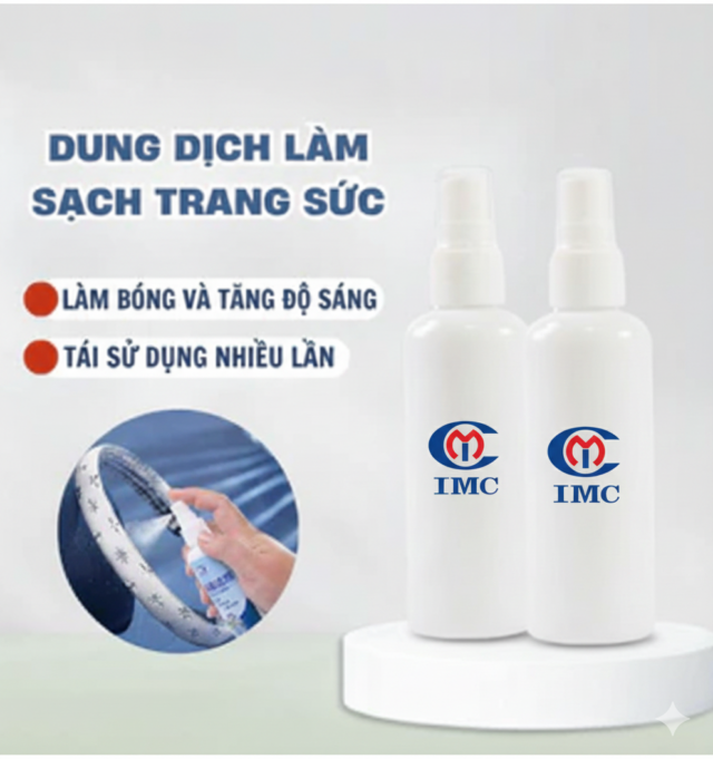 IMC sản xuất nước làm sạch trang sức từ dược liệu đạt chuẩn xuất khẩu