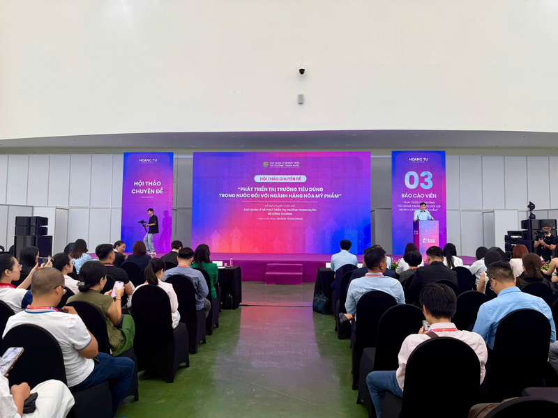 CÔNG TY TNHH TƯ VẤN Y DƯỢC QUỐC TẾ (IMC) THAM DỰ HỘI THẢO “PHÁT TRIỂN THỊ TRƯỜNG TIÊU DÙNG TRONG NƯỚC ĐỐI VỚI NGÀNH HÓA MỸ PHẨM”: CỦNG CỐ GÓC NHÌN THỊ TRƯỜNG, NÂNG CAO NĂNG LỰC PHÁT TRIỂN SẢN PHẨM