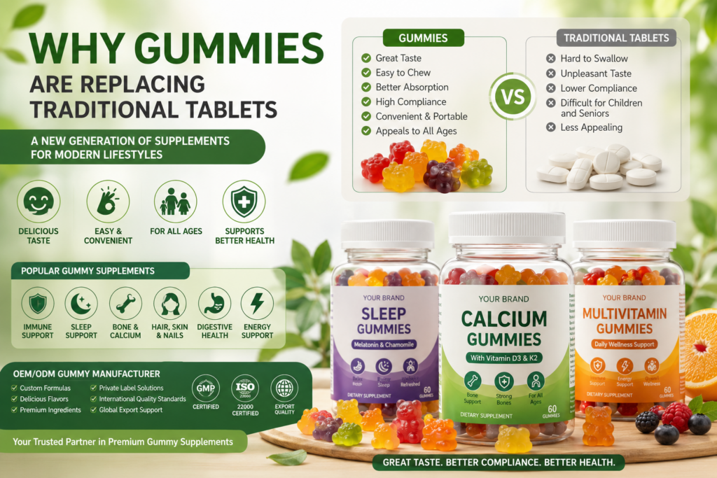 OEM Calcium Gummies for Children & Adults | IMC Vietnam