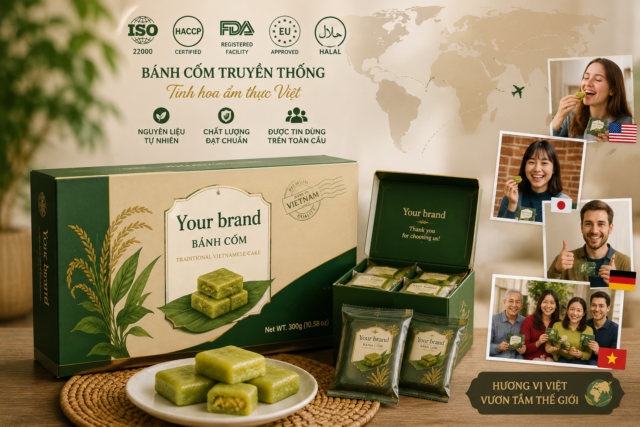 OEM Food Manufacturer Vietnam | OEM & ODM Vietnamese Green Rice Products | IMC Vietnam