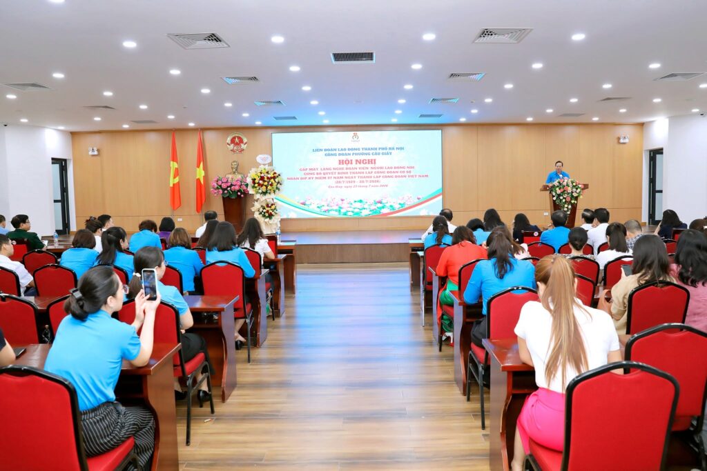 IMC Tham Dự Hội Nghị Gặp Mặt Đoàn Viên Nhân Kỷ Niệm 97 Năm Ngày Thành Lập Công Đoàn Việt Nam