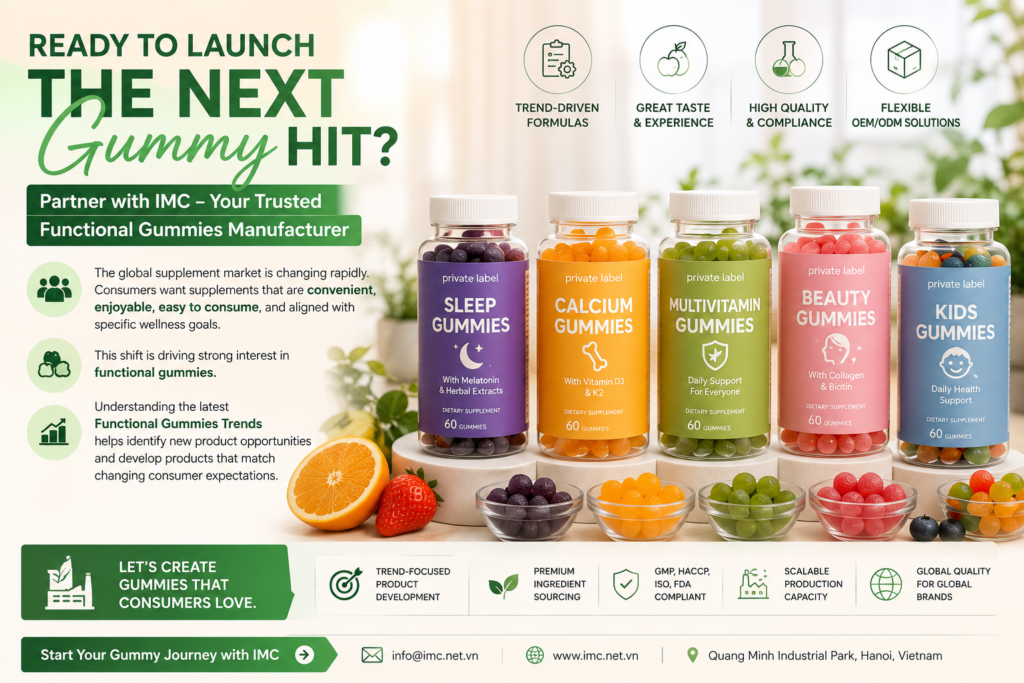 Functional Gummies Trends 2026: Global Market & Product Trends