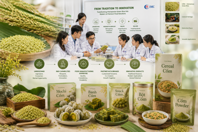 Food Product Development Vietnam | Green Rice R&D & OEM – IMC