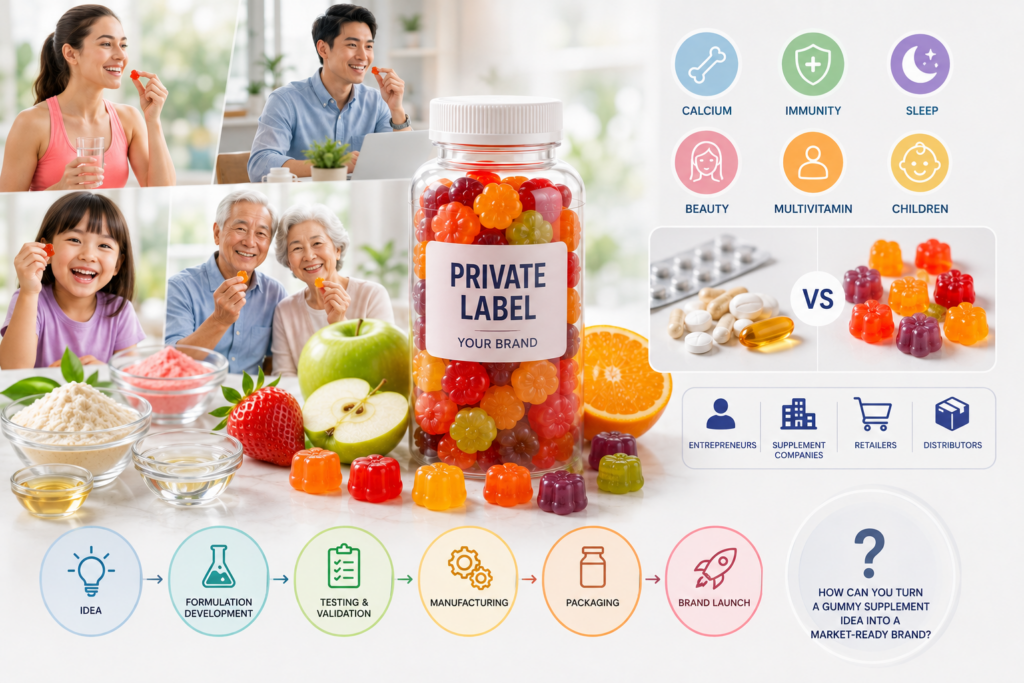 How to Launch Your Own Gummy Supplement Brand | IMC