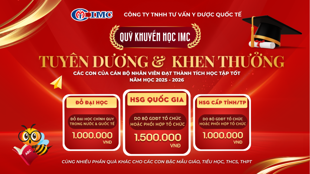 Quỹ Khuyến học IMC – Đồng hành cùng thế hệ tương lai với gần 100 triệu đồng mỗi năm
