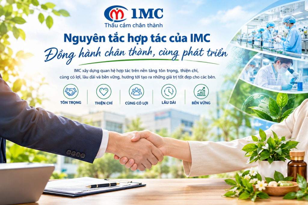 Nguyên tắc hợp tác của IMC – Hợp tác lâu dài và cùng phát triển