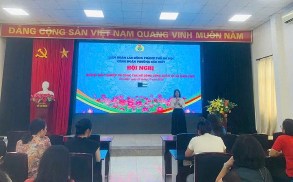 IMC Tham Dự Hội Nghị hướng dẫn nghiệp vụ công tác Nữ công công đoàn cơ sở